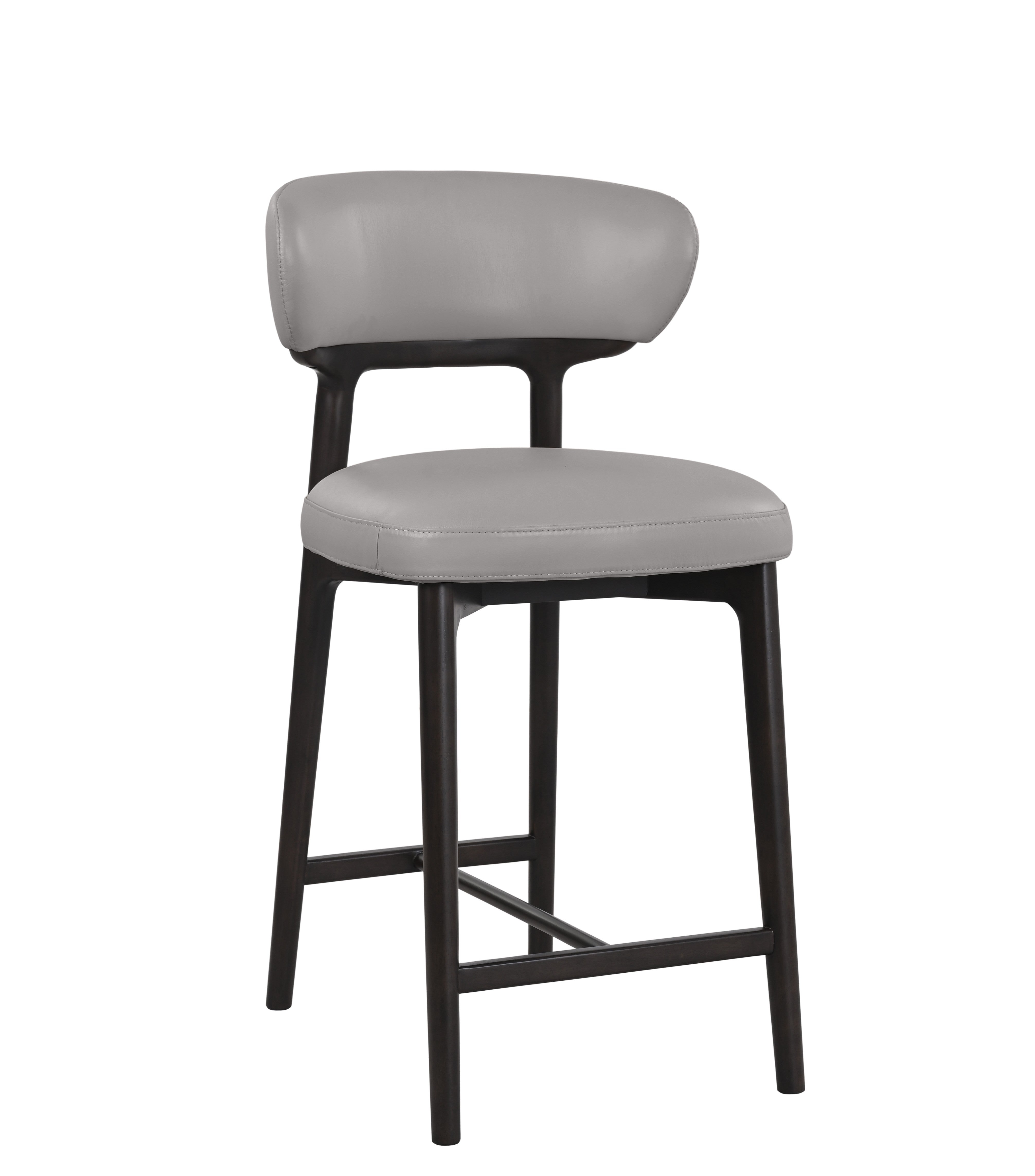J and M Furniture Barstool Okayama Counter Stool in 821 Grey