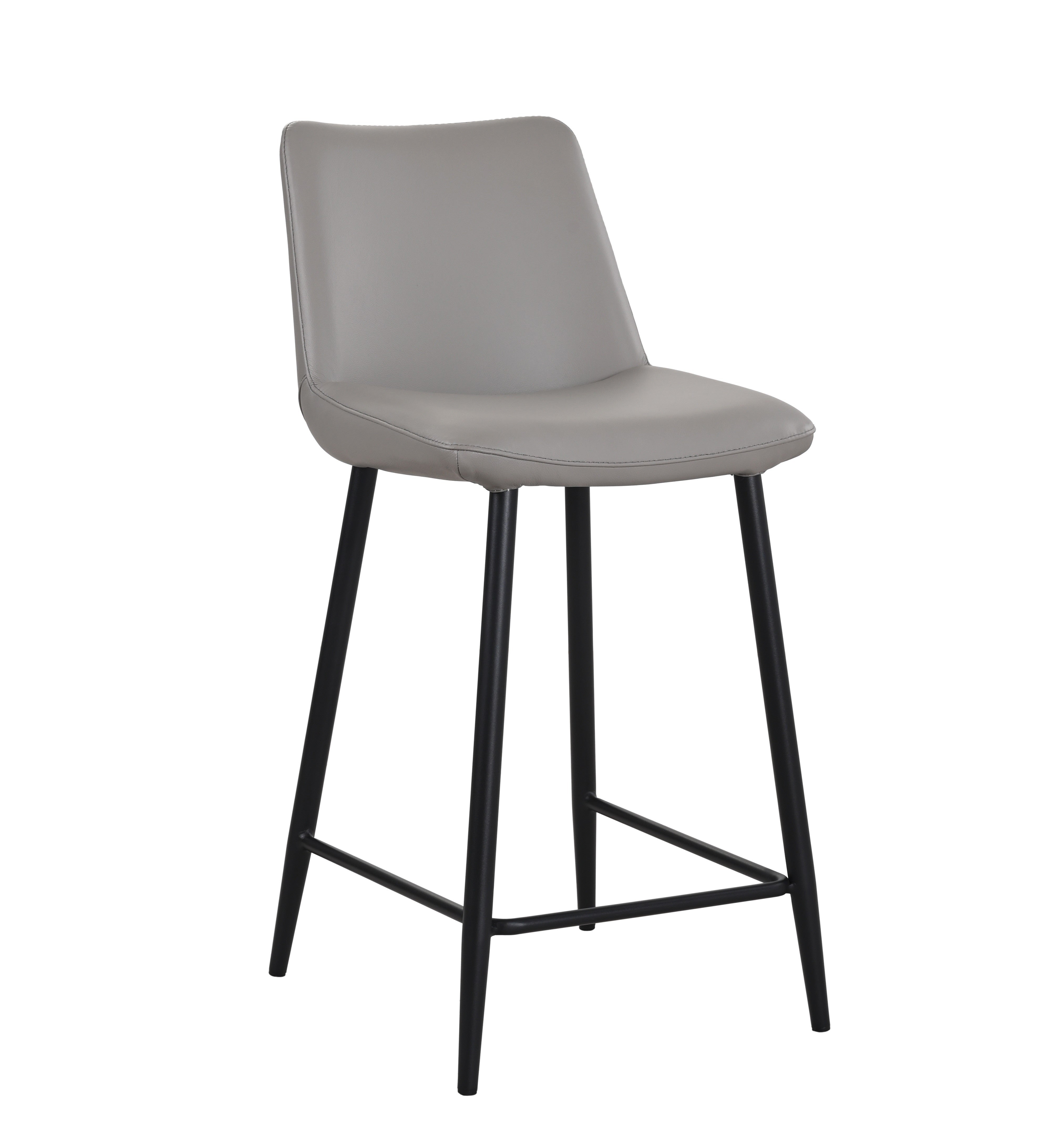 J and M Furniture Barstool Sakai Counter Stool in 801 Charcoal