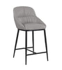 J and M Furniture Barstool Sora Counter Stool in Grey 821