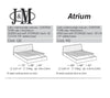 J and M Furniture Bed Atrium King Storage Bed | J&M Furniture