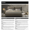 J and M Furniture Bed Cortina Premium Bed
