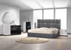 J and M Furniture Bed Degas Bed in Charcoal | J&M Furniture