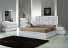 J and M Furniture Bed Degas Bed in Silver Grey