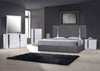 J and M Furniture Bed Matissee Bed in Charcoal