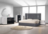 J and M Furniture Bed Matissee Bed in Charcoal