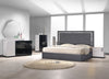 J and M Furniture Bed Monet Bed in Charcoal