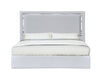 J and M Furniture Bed Monet Bed in Silver Grey