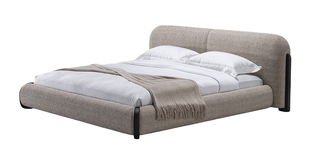 J and M Furniture Bed Nido Upholstered Modern Bed