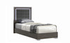 J and M Furniture Bedroom Sets Alice Bed in Matte Grey | J&M Furniture