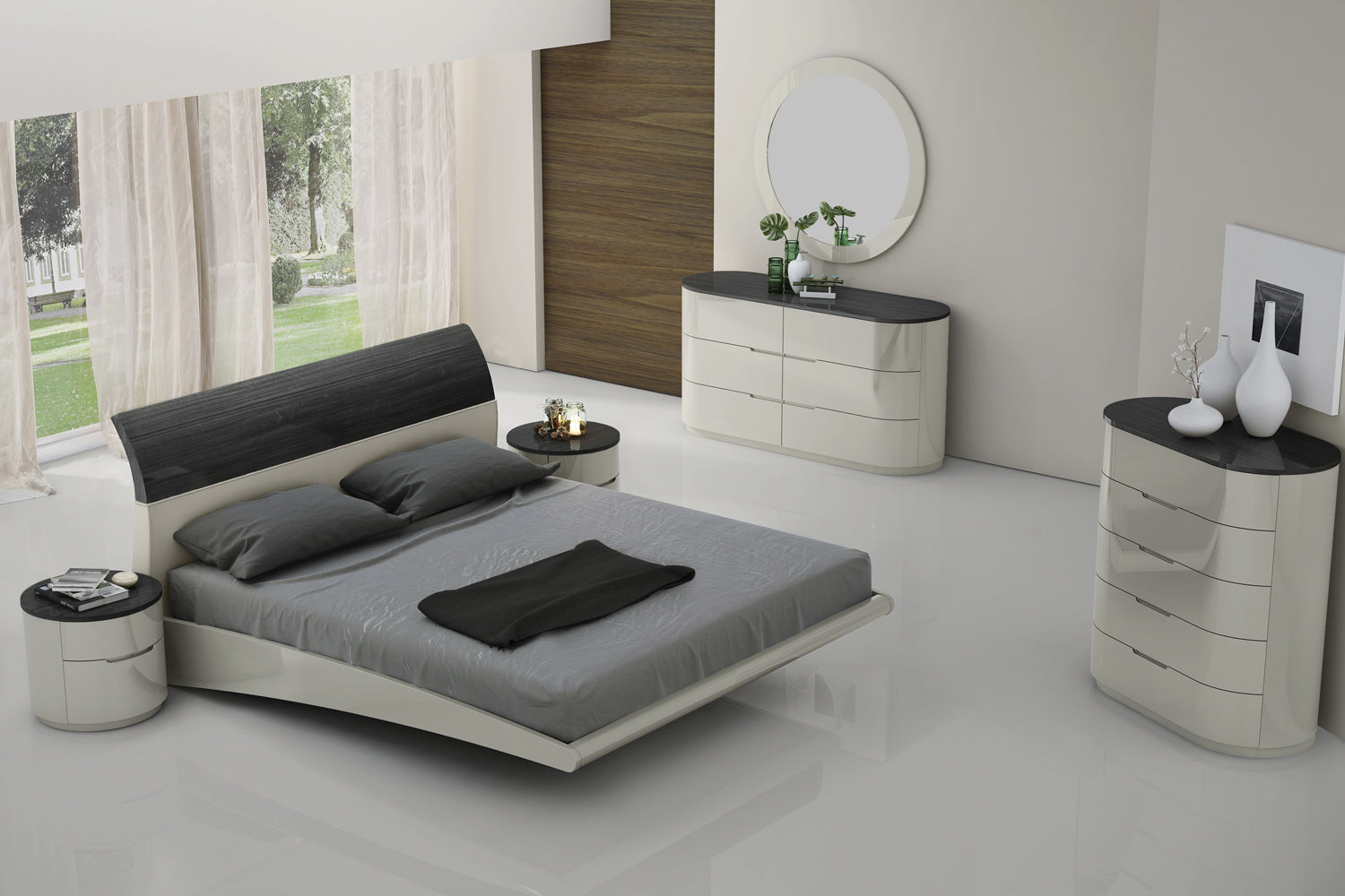 J and M Furniture Bedroom Sets Amsterdam Modern Bed | J&M Furniture