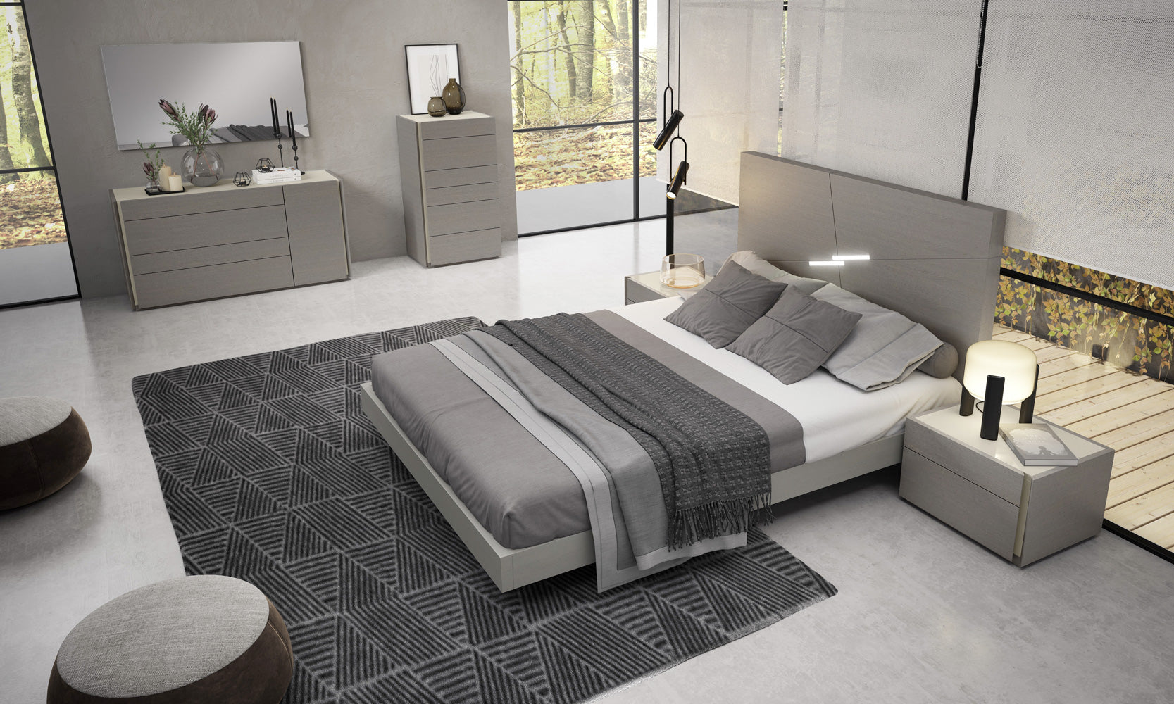 J&M Furniture Faro Bedroom Set - Thumbnail 4