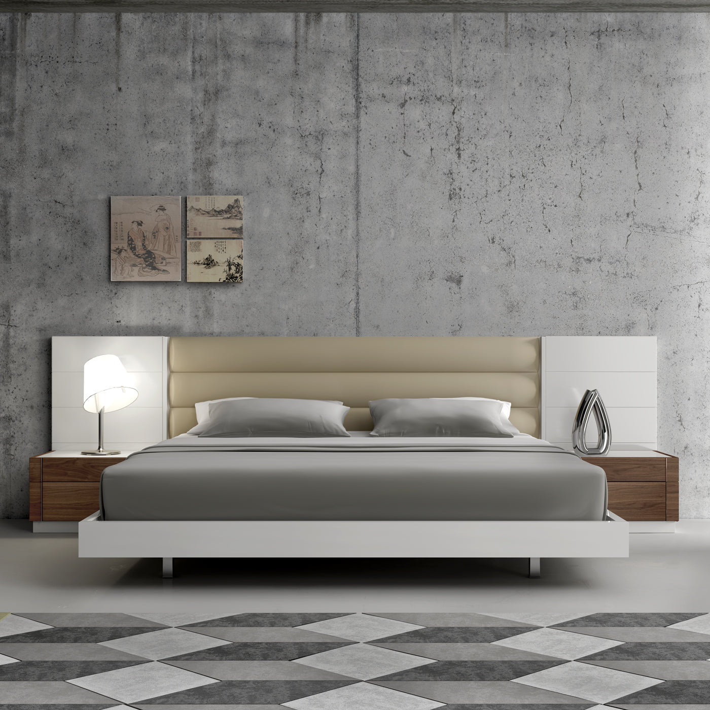 J&M Furniture Lisbon Bedroom Set - Thumbnail 4