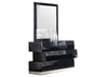 J and M Furniture Bedroom Sets Milan Modern Bed in Black | J&M Furniture