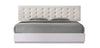 J and M Furniture Bedroom Sets Milan Modern Bed in White | J&M Furniture