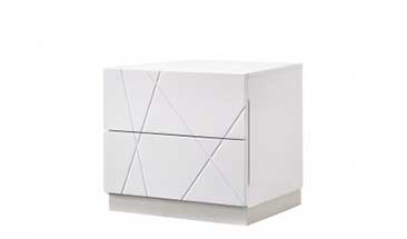 J and M Furniture Bedroom Sets Naples Prime White Bed | J&M Furniture