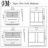 J and M Furniture Bedroom Sets New York Nightstand