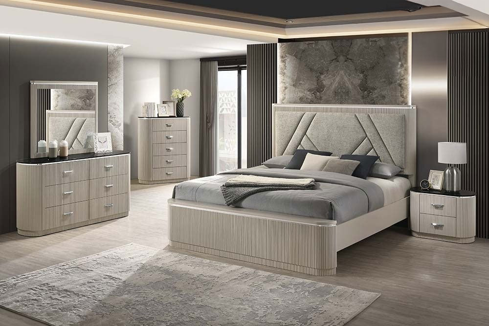J and M Furniture Bedroom Sets Onyx Modern Bed | J&M Furniture