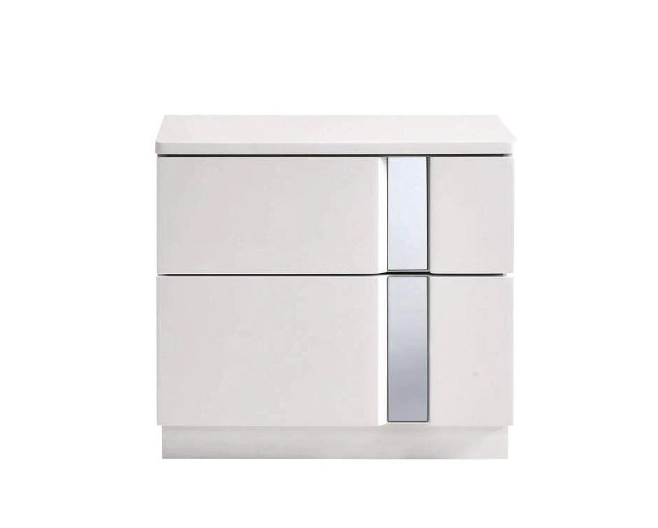 J and M Furniture Bedroom Sets Palermo Bed in White | J&M Furniture
