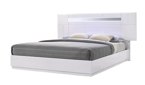 J and M Furniture Bedroom Sets Palermo Bed in White | J&M Furniture