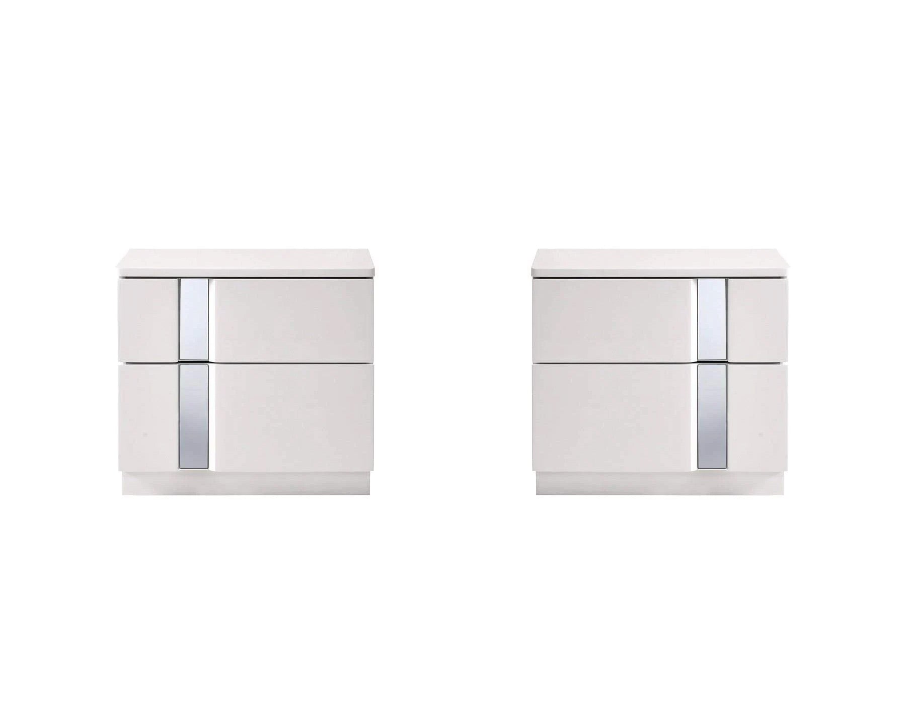 J and M Furniture Bedroom Sets Palermo Bed in White | J&M Furniture