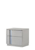 J and M Furniture Bedroom Sets Palermo Modern Bed in Grey | J&M Furniture
