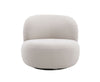 J and M Furniture Chair Cove Swivel Chair in Light Grey | J&M Furniture