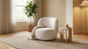 J and M Furniture Chair Cove Swivel Chair in Light Grey | J&M Furniture
