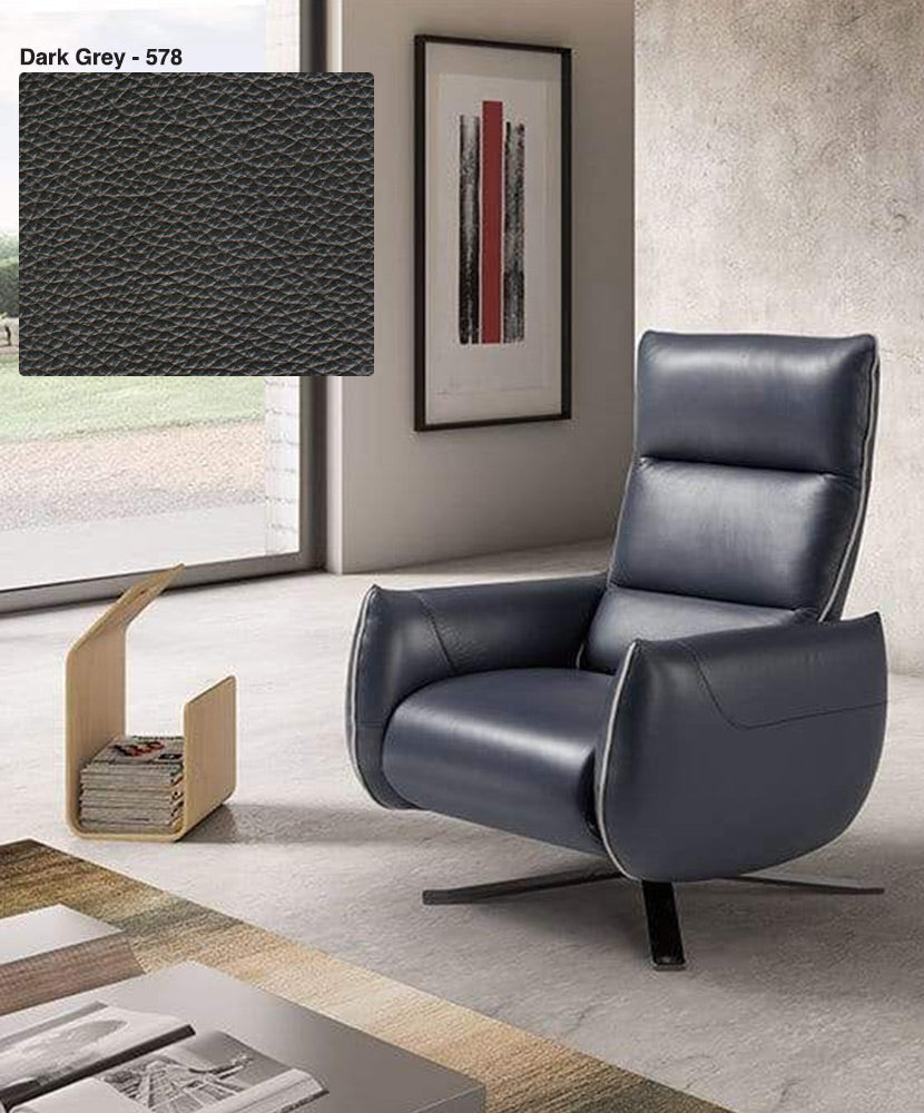 J and M Furniture Chair Dark Grey Elisir Power Reclining Chair | J&M Furniture