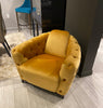 J and M Furniture Chair Deliziosa Armchair in Mustard | J&M Furniture