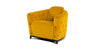 J and M Furniture Chair Deliziosa Armchair in Mustard | J&M Furniture
