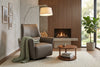 J and M Furniture Chair Haven Swivel Chair in Kokos | J&M Furniture