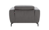 J and M Furniture Chair Lorenzo Motion Chair in Grey Fabric | J&M Furniture