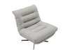 J and M Furniture Chair Nest Swivel Chair in Light Grey | J&M Furniture
