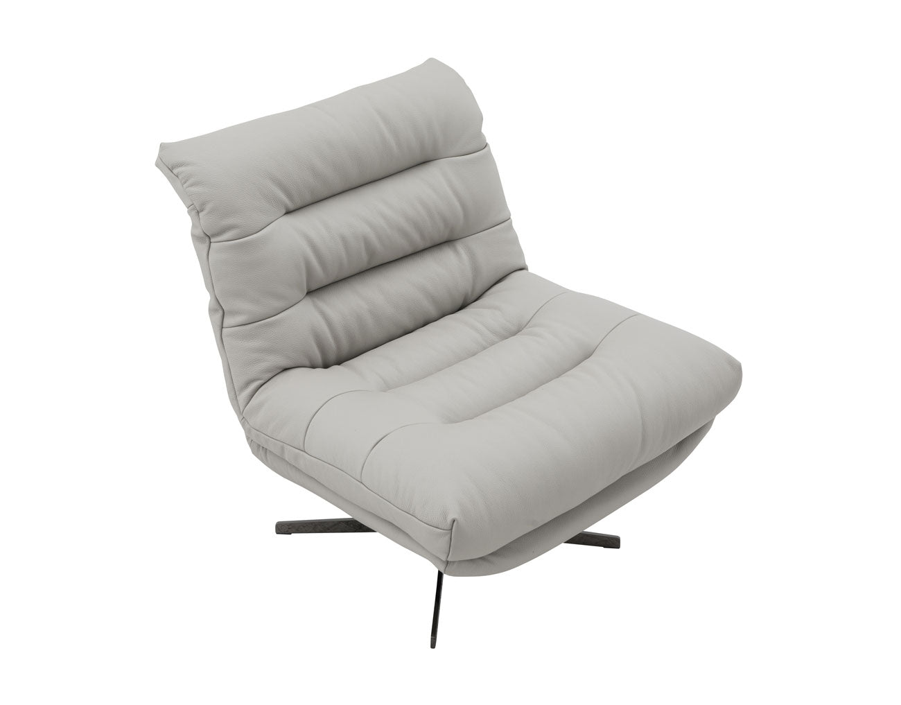 J and M Furniture Chair Nest Swivel Chair in Light Grey | J&M Furniture