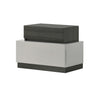 J and M Furniture Chest Cube Nightstand