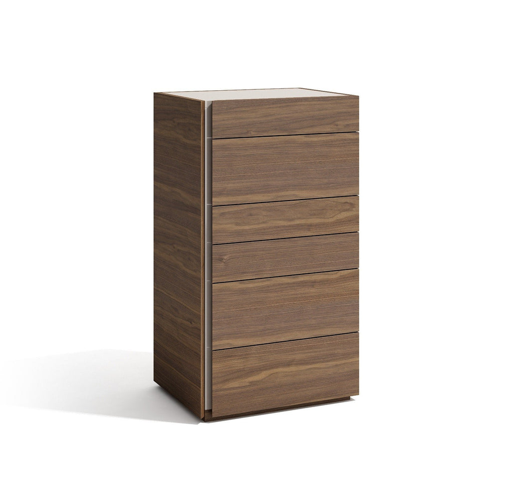 J and M Furniture Chest Faro Chest in Walnut