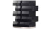 J and M Furniture Chest Milan Chest in Black