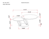 J and M Furniture Coffee Table Dallas Modern Coffee Table | J&M Furniture