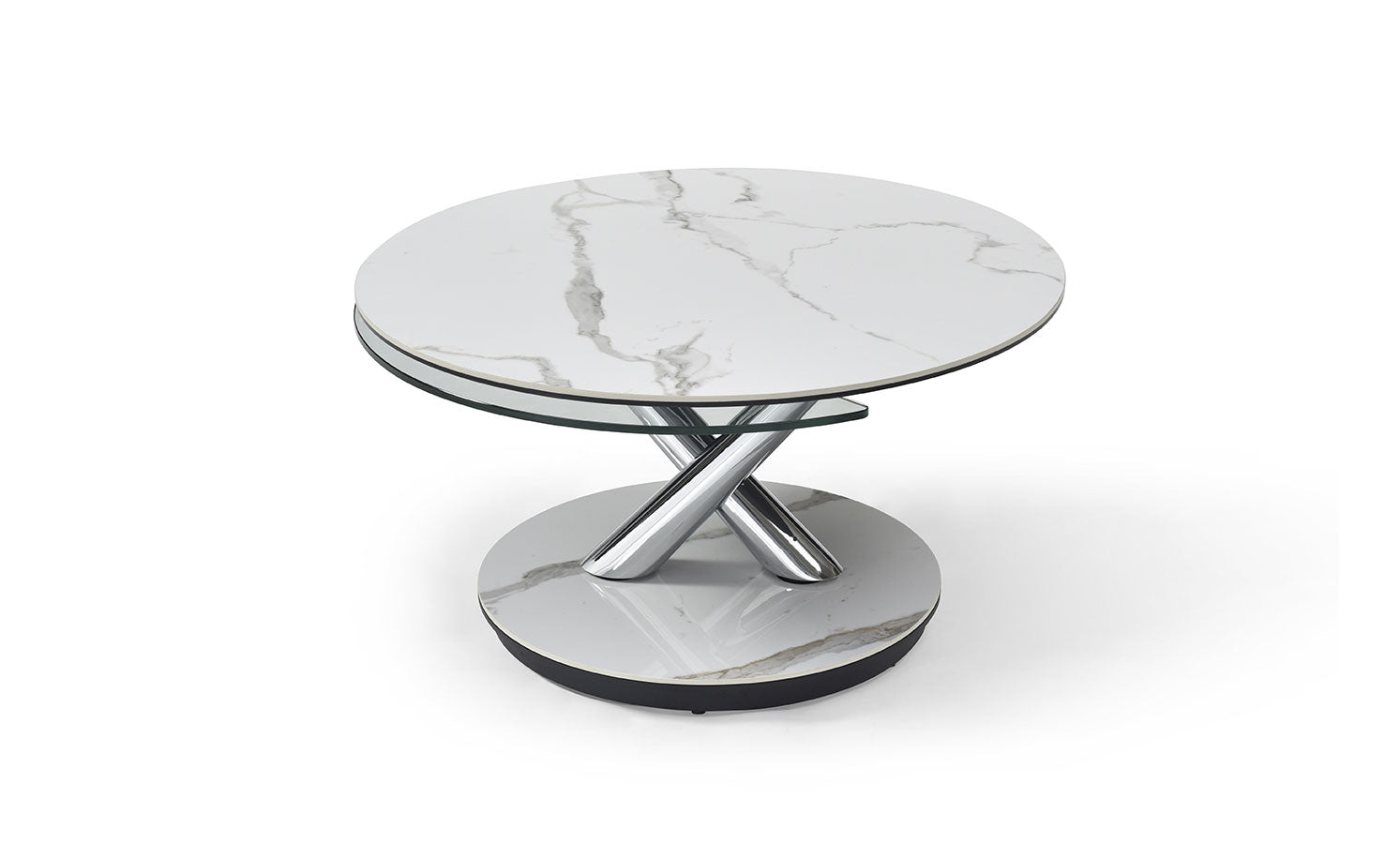 J and M Furniture Coffee Table Moon Rotary Coffee Table | J&M Furniture