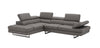 J and M Furniture Couches & Sofa A761 Sectional in Truffle | J&M Furniture