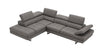 J and M Furniture Couches & Sofa A761 Sectional in Truffle | J&M Furniture