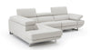 J and M Furniture Couches & Sofa Annalaise Leather Recliner Sectional in Silver Grey | J&M Furniture