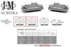 J and M Furniture Couches & Sofa Aurora Premium Leather Sofa | J&M Furniture