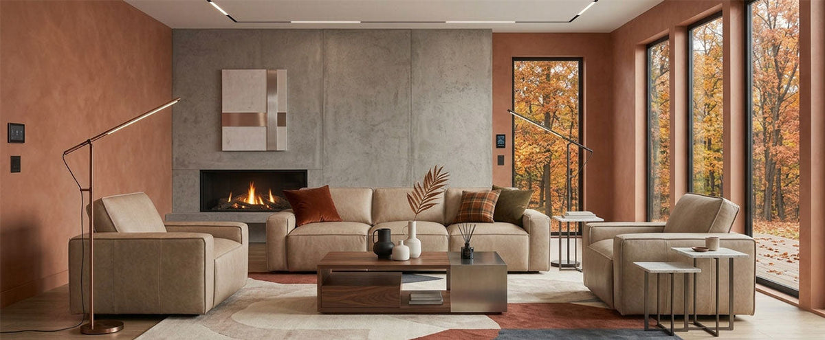 J and M Furniture Couches & Sofa Dakota Camel Sofa