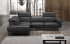 J and M Furniture Couches & Sofa Davenport Modern Sectional in Slate Grey | J&M Furniture