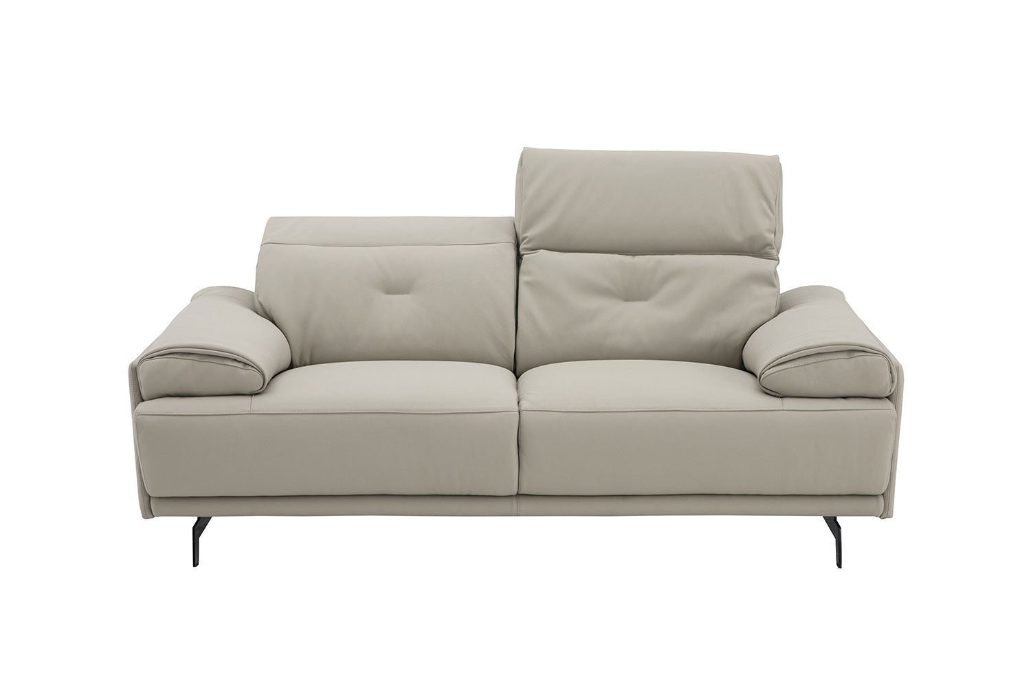 J and M Furniture Couches & Sofa Dolce Vita Leather Power Reclining Loveseat in Milk Tea