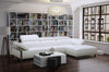 J and M Furniture Couches & Sofa Fleurier Sectional in White | J&M Furniture