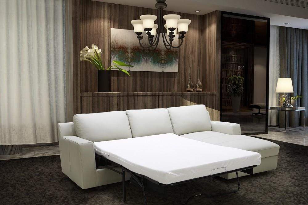 J and M Furniture Couches & Sofa Lauren Sectional Sleeper | J&M Furniture