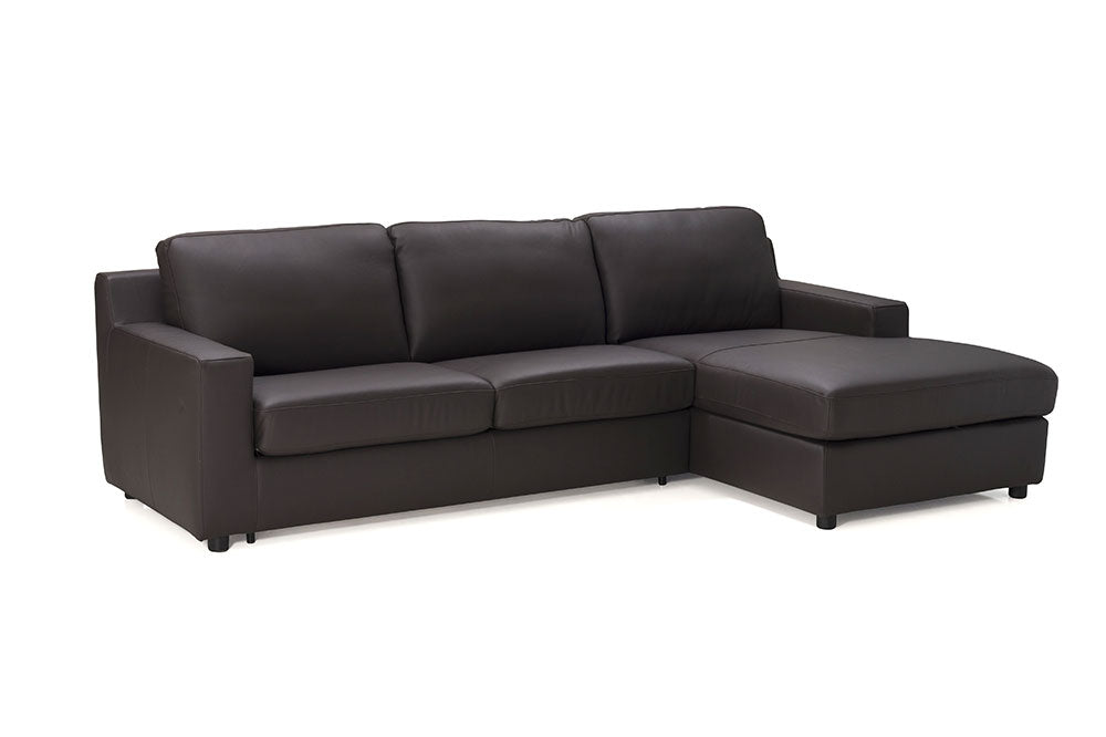 J and M Furniture Couches & Sofa Lauren Sectional Sleeper | J&M Furniture