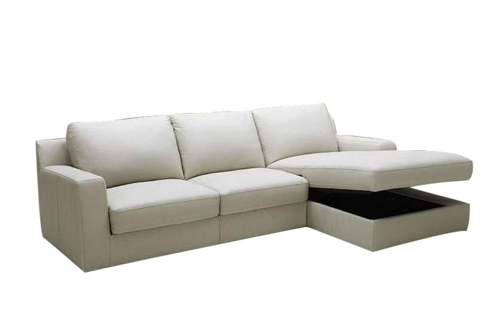 J and M Furniture Couches & Sofa Lauren Sectional Sleeper | J&M Furniture